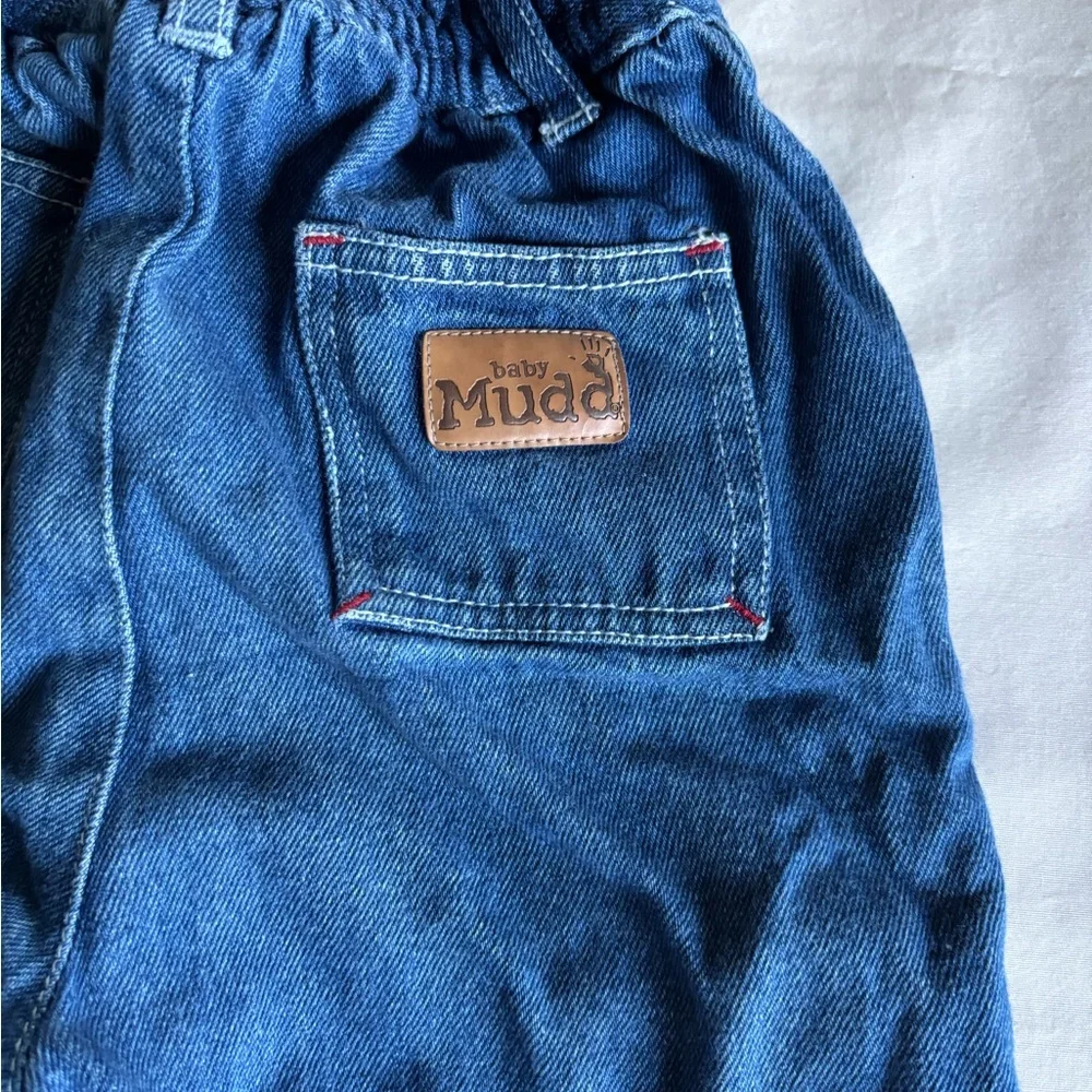 Vtg. Mudd Kids Blue Jeans - Picture 6 of 8